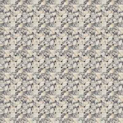 Marble Systems Iris Black, Calacatta Picasso Honed Pinwheel Marble Mosaic 10 5/8x10 5/8 - Calacatta Picasso - 10 5/8" x 10 5/8" x 3/8"