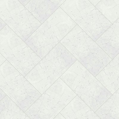 Qualis Ceramica Eterna Bianco 24x24 Honed - Herringbone