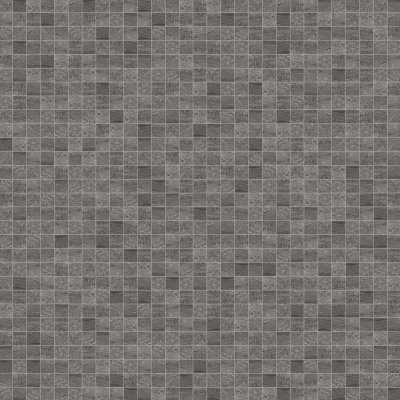 Marble Systems Basalt Matte 2x2 Porcelain Mosaic 12x12 - Basalt - 12" x 12" x 23/64"