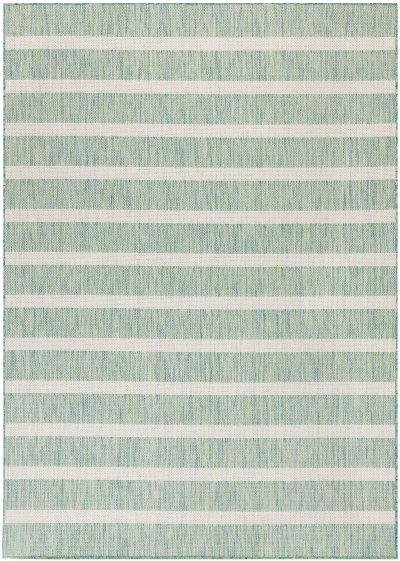 Nourison Home Nourison Selerno SLR03 9' x 12' Blue Green Ivory Modern Rug - 9' x 12'