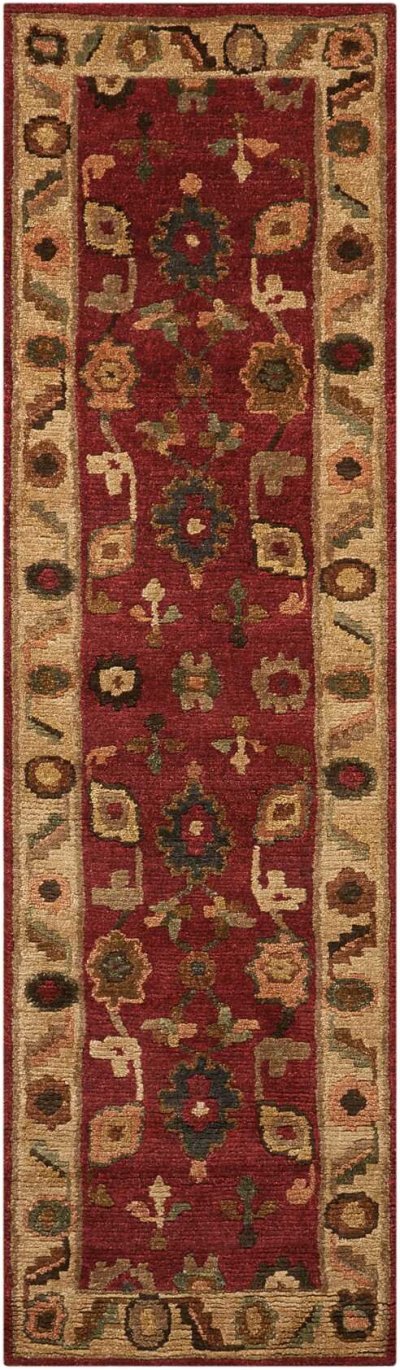 Nourison Home Nourison Tahoe TA08 8'6" x 11'6" Red Traditional Indoor Rug - 2'3" x 8'