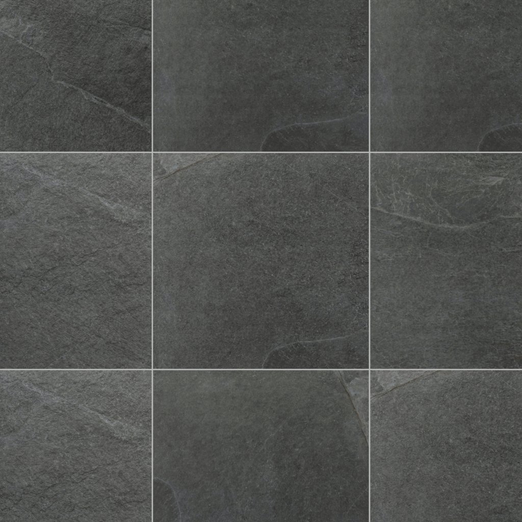 American Olean Constant - Charred Gray, Square, 24X24, Matte (CN68) - Charred Gray