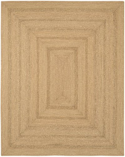 Nourison Home Nourison Natural Seagrass NSG01 5' x Round Natural Outdoor Rug - 8' x 10'