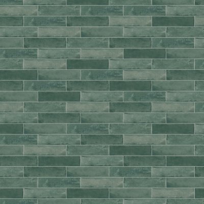 Qualis Ceramica Grand Cayman 3x12 Heritage Green - Alternating 1/3