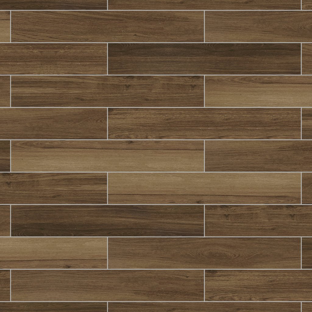 Daltile Saddle Brook Walnut Creek, Plank, 6X36, Matte - Walnut Creek