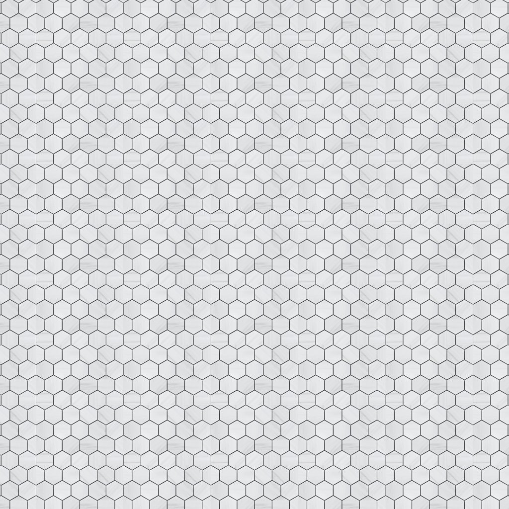 Marble Systems Bianco Dolomiti Classic Polished Hexagon Marble Mosaic 10 3/8x12 - Bianco Dolomiti Classic