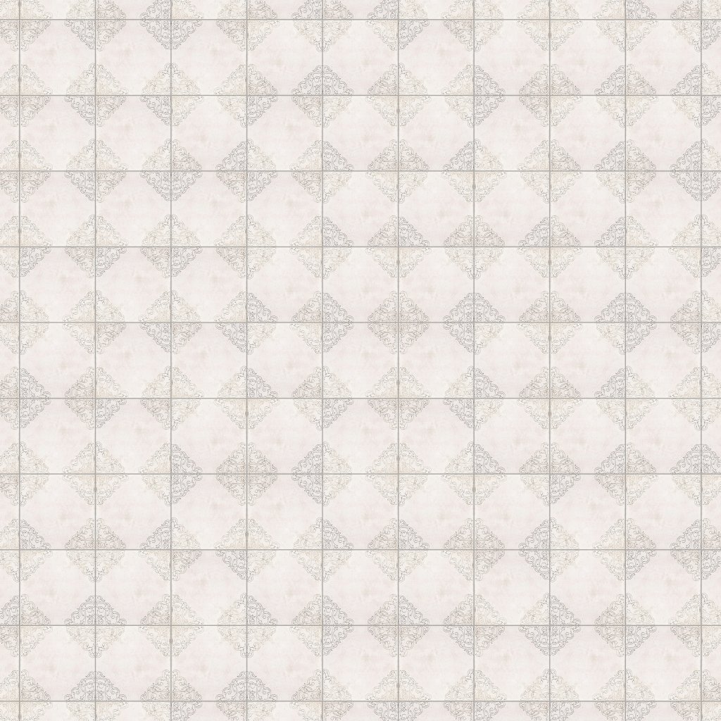 Marble Systems 6 Outline Matte Terracotta Tile 6x6 - 6 Outline