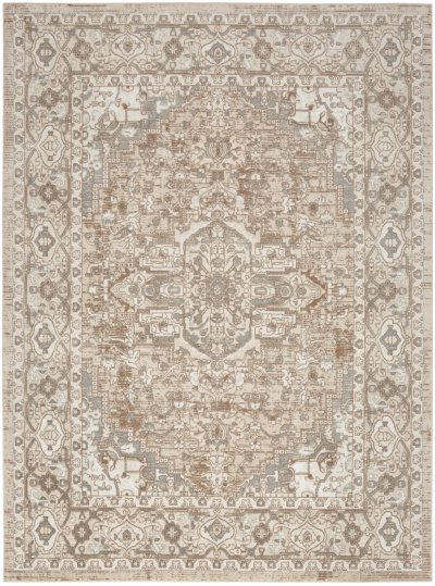 Nourison Home Nourison Concerto CNC05 7'10" x 9'10" Beige Vintage Indoor Rug - 3'9" x 5'9"