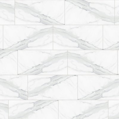 Qualis Ceramica Royal Stoneworks 12X24 Grandvein White Vintage - 12" x 24"