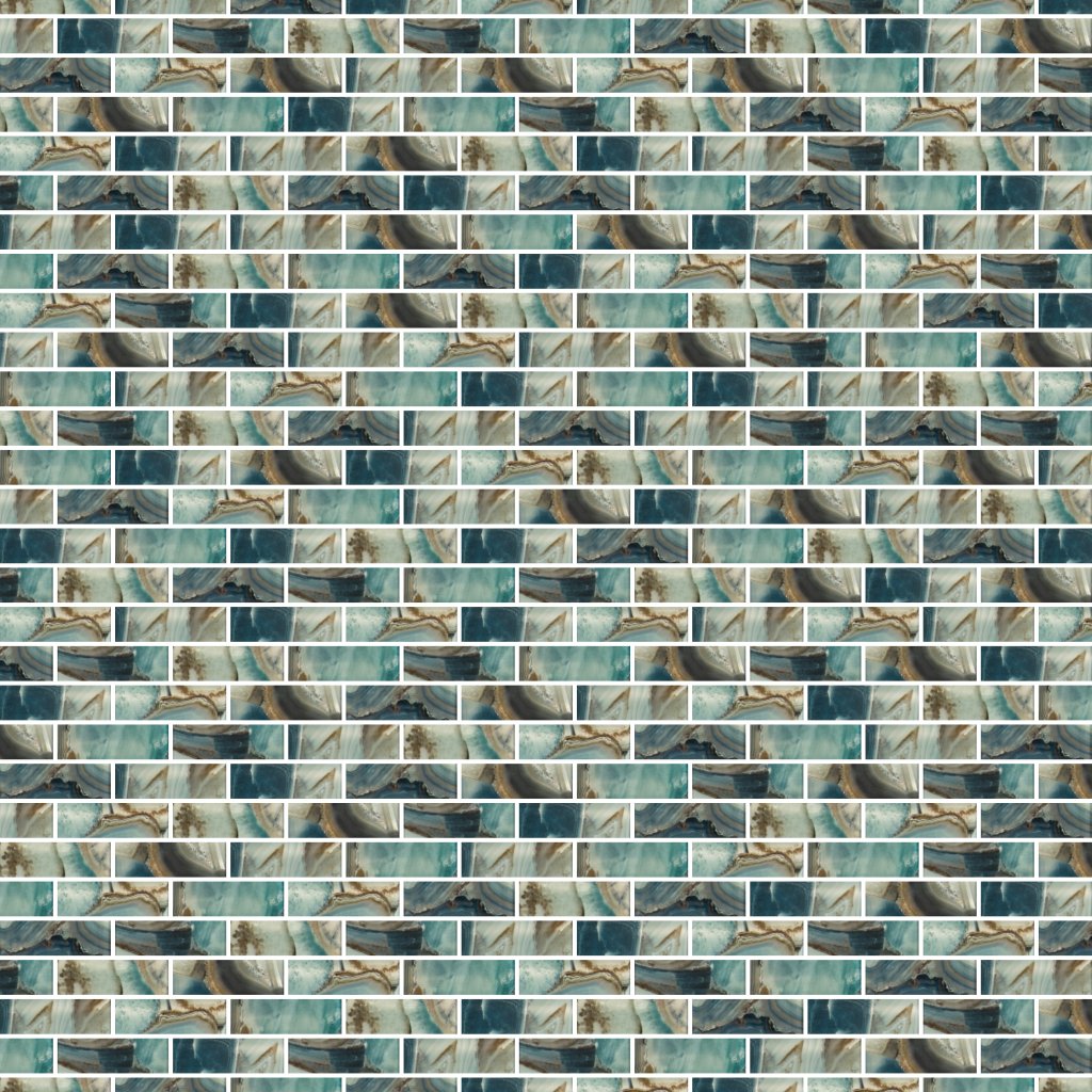 MSI Night Subway Tile 2X6 - Sky