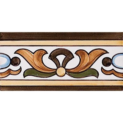 Marble Systems 403 Border Glazed Ceramic Border Tiles 2 3/4x5 1/2 - 403 Border - 2 3/4" x 5 1/2" x 1/4"