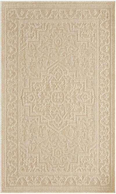 Nourison Home Nourison Tulum TLM05 3' x 5' Cream Outdoor Rug - 3' x 5'