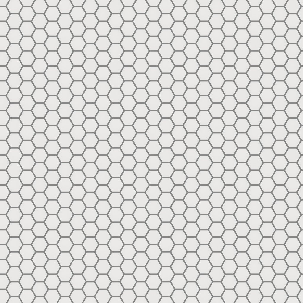 Emser Tile CATCH GLOSSY HEXAGON MOSAIC -POR - Gray