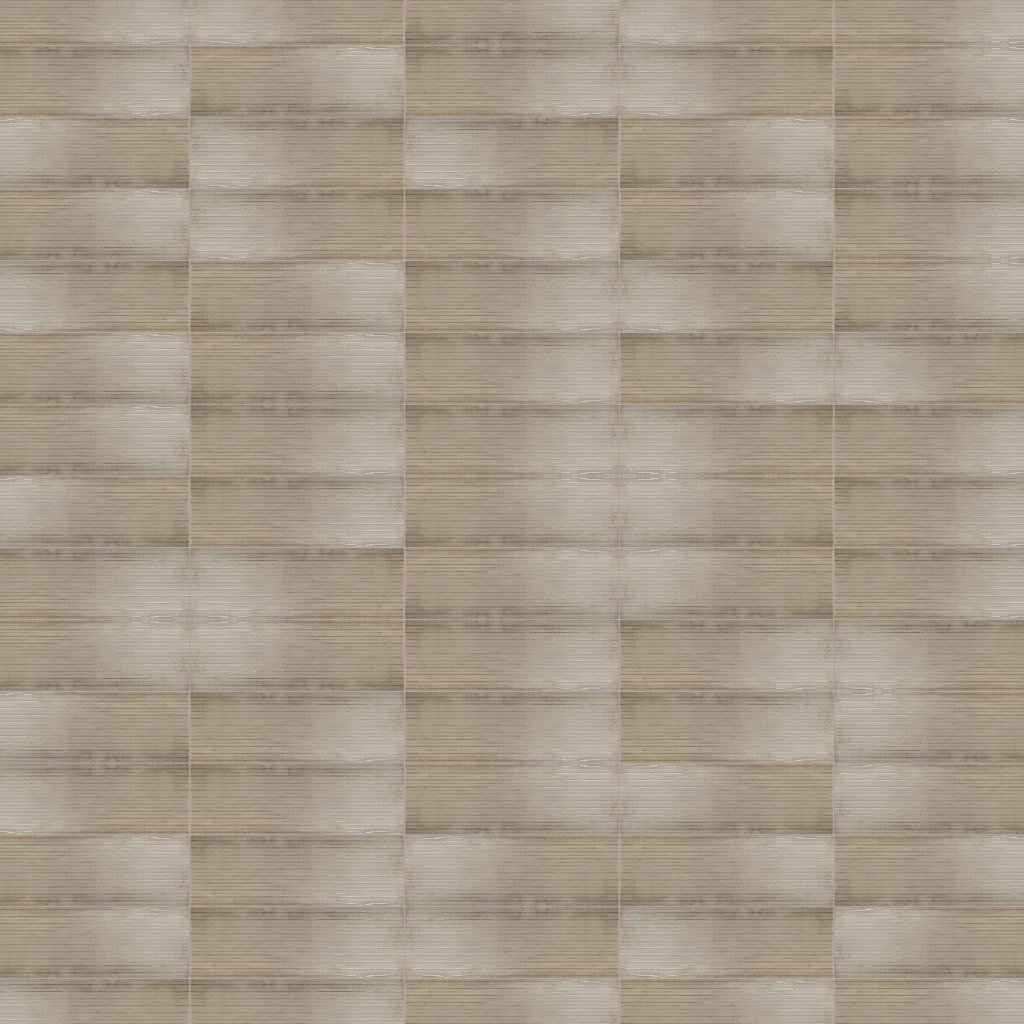 Marble Systems Nat Glossy Ceramic Accent Tiles 4x12 - Nat