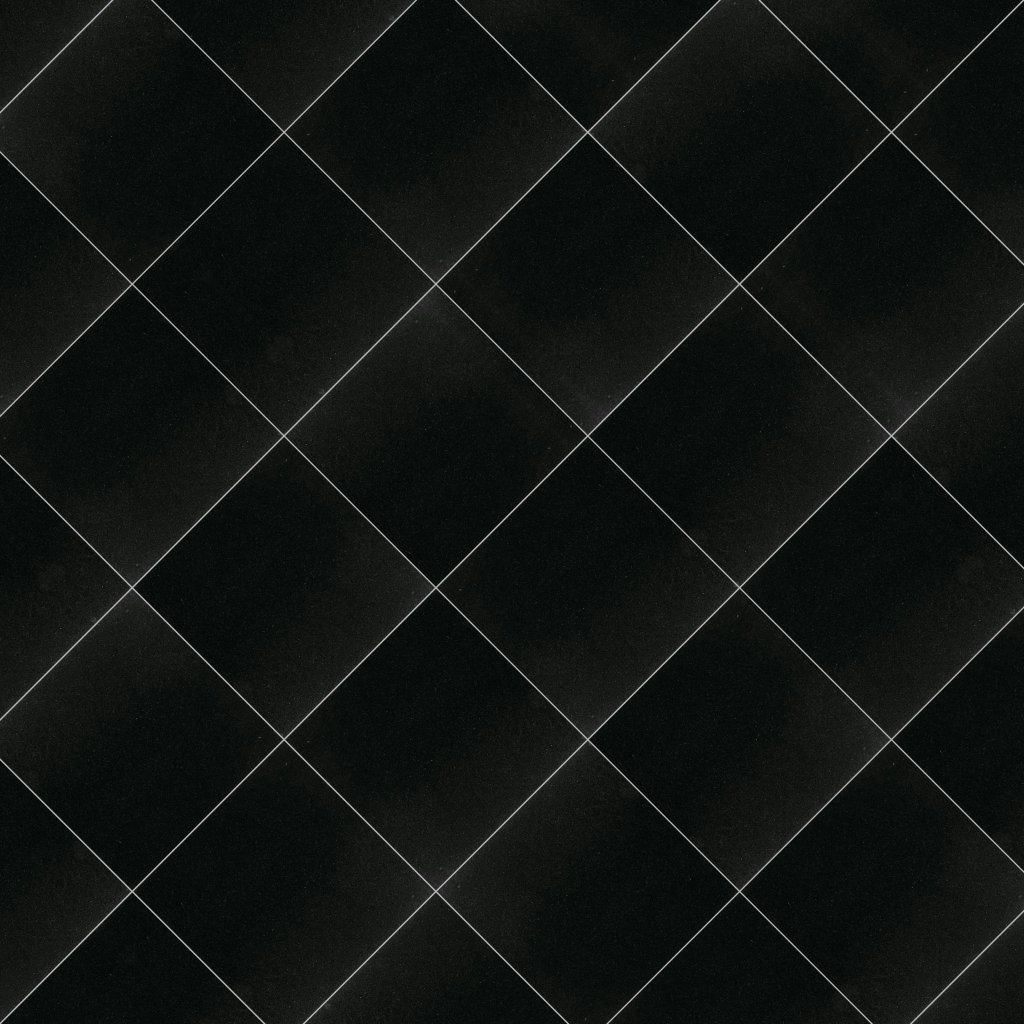American Olean Granite - Absolute Black, Square, 12X12, Honed (G771) - Absolute Black