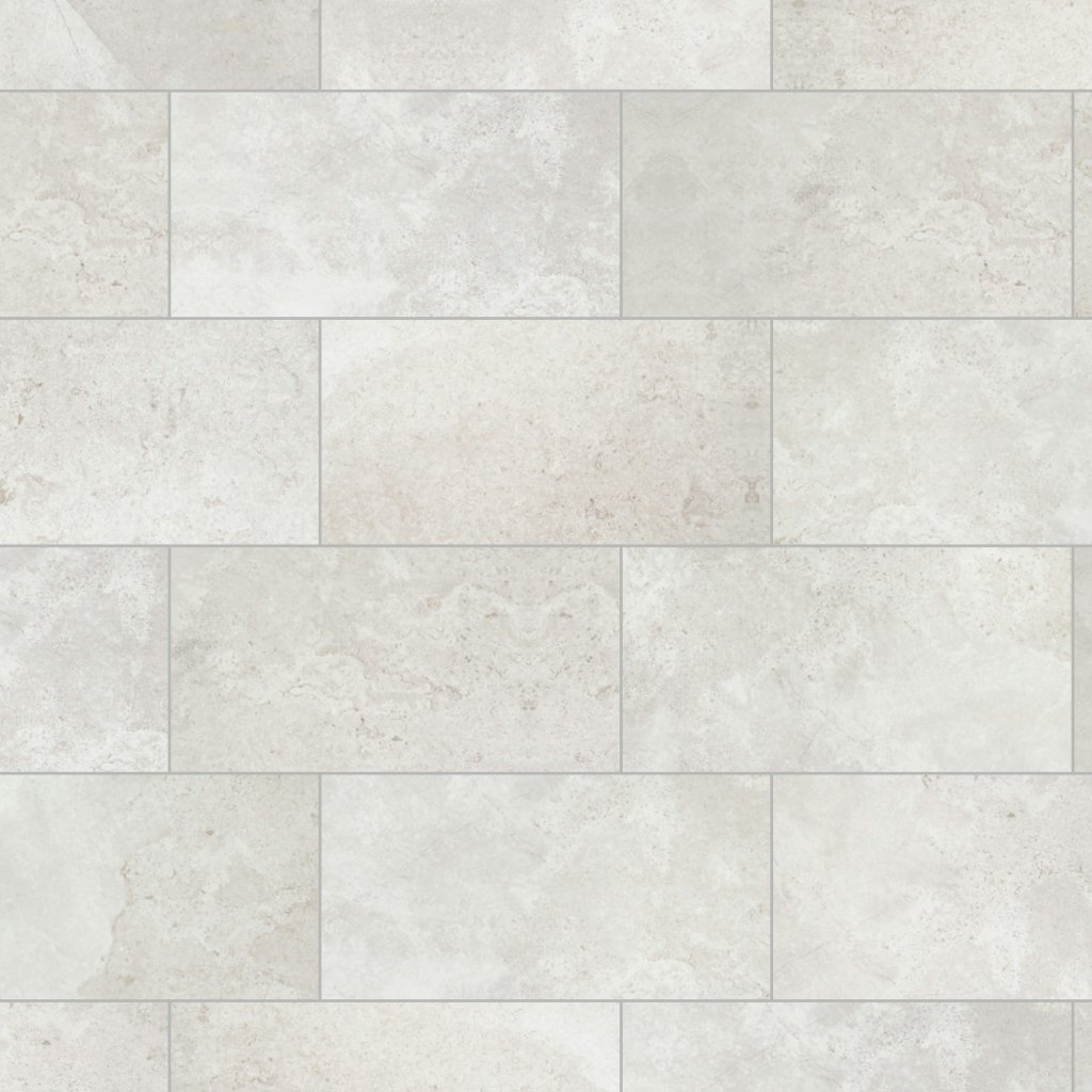American Olean Rochester - White, Rectangle, 12X24, Matte (RC01) - White