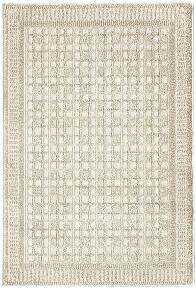 Nourison Home Nourison Nordic NRC03 4' x 6' Ivory Modern Indoor Rug - 2' x 3'