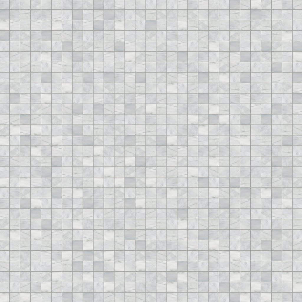 Marble Systems Avenza Honed 2x2 Marble Mosaic 12x12 - Avenza