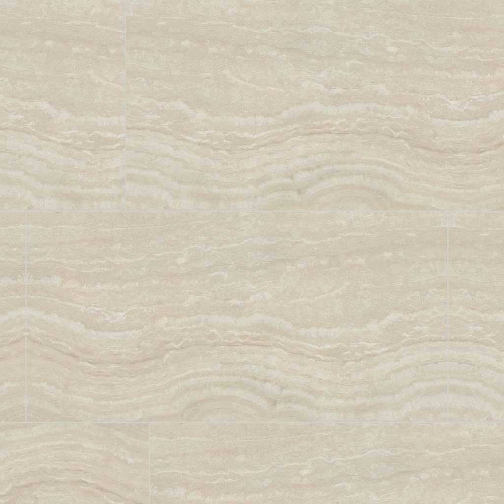 Qualis Ceramica Royal Stoneworks 24X48 Tuscan Classic Trav Org