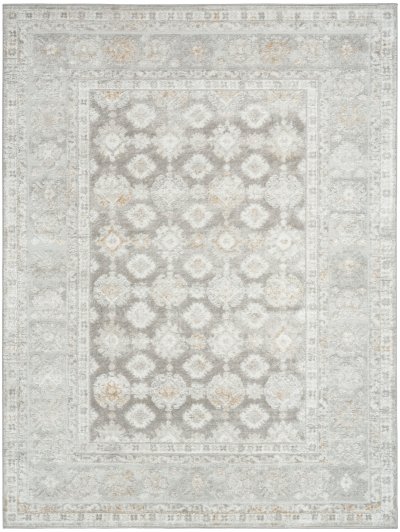 Nourison Home Nourison Dekor DEK02 7'10" x 9'10" Grey Vintage Indoor Rug - 4' x 6'