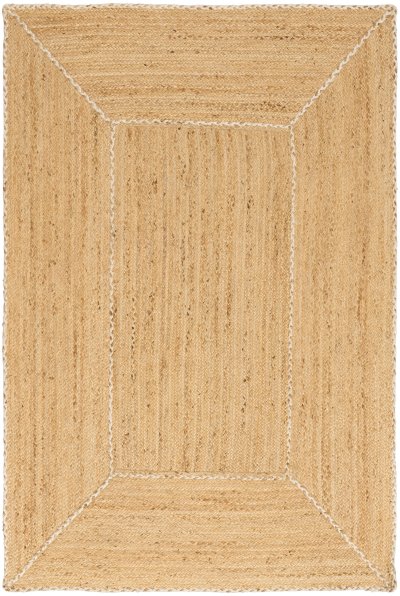Nourison Home Nourison Terrazzo Jute TRJ01 2' x 3' Natural Farmhouse Indoor Rug - 4' x 6'
