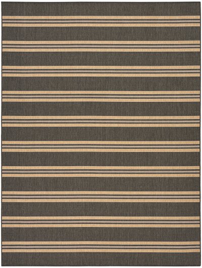 Nourison Home Nourison Horizon Indoor/Outdoor HOZ05 9' x 12' Charcoal Modern Rug - 8' x 10'