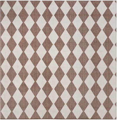 Nourison Home Nourison Positano POS04 2'2" x 8' Natural Modern Rug - 10' x Square