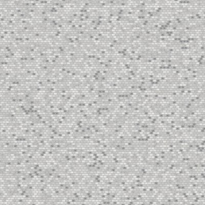 Marble Systems White Carrara Honed Broken Joint Marble Mosaic 11 3/4x12 - White Carrara - 11 3/4" x 12" x 3/8"