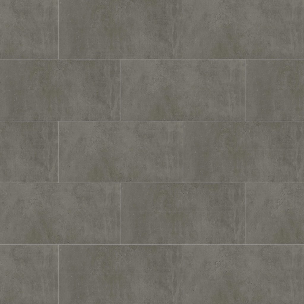 Daltile Portfolio Iron Grey, Rectangle, 12X24, Matte - Iron Grey