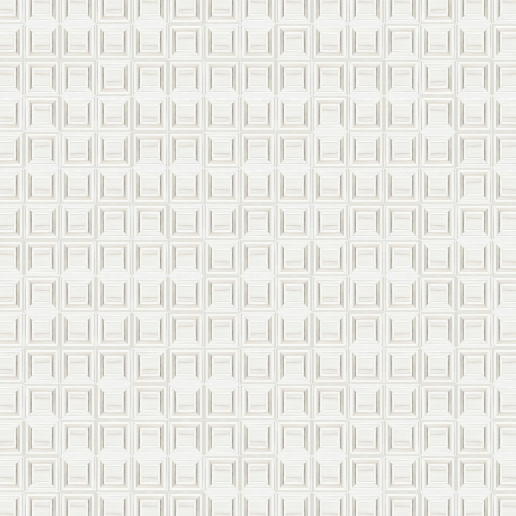 Qualis Ceramica Ardor Enchantment Piazza Polished Mosaic - Cream