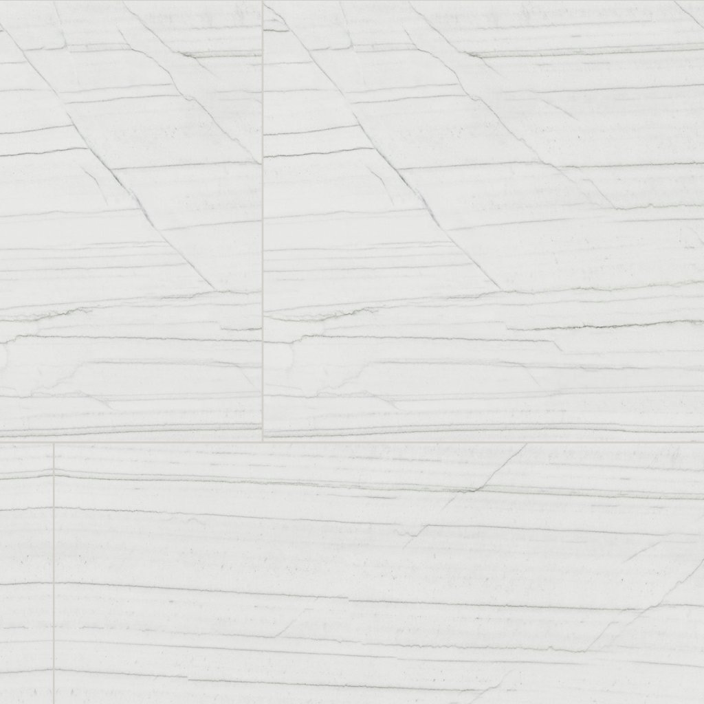 Qualis Ceramica Royal Stoneworks 36X72 Tuscan White Vein Polished