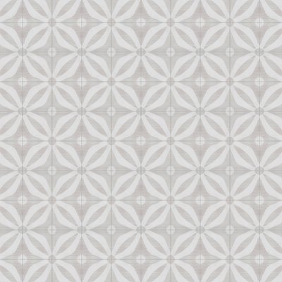 Marble Systems Dogwood Dance Matte Glazed Terracotta Tile 6x6 - Dogwood Dance - 6" x 6" x 3/8"