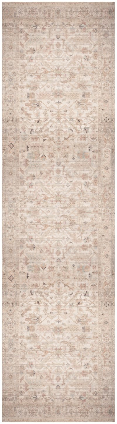 Nourison Home Nourison Vintage Washables VWS17 2' x 6' Beige Vintage Indoor Rug - 2'2" x 8'