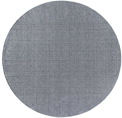 Nourison Home Nourison Tulum TLM01 8' x Round Denim Outdoor Rug - 8' Round