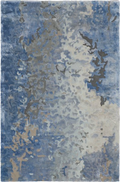 Nourison Home Nourison Prismatic PRS17 8'6" x 11'6" Denim Modern Indoor Rug - 3'9" x 5'9"