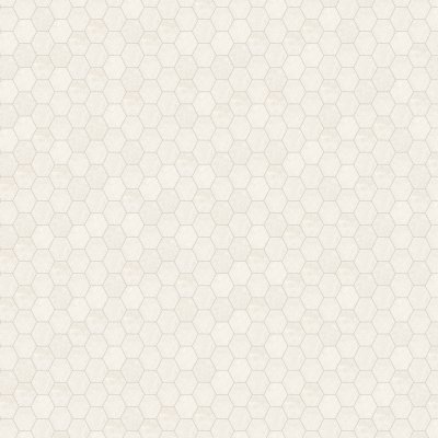 Qualis Ceramica Royal Stoneworks 2" Sovereign Cream Hex - 12" x 12"