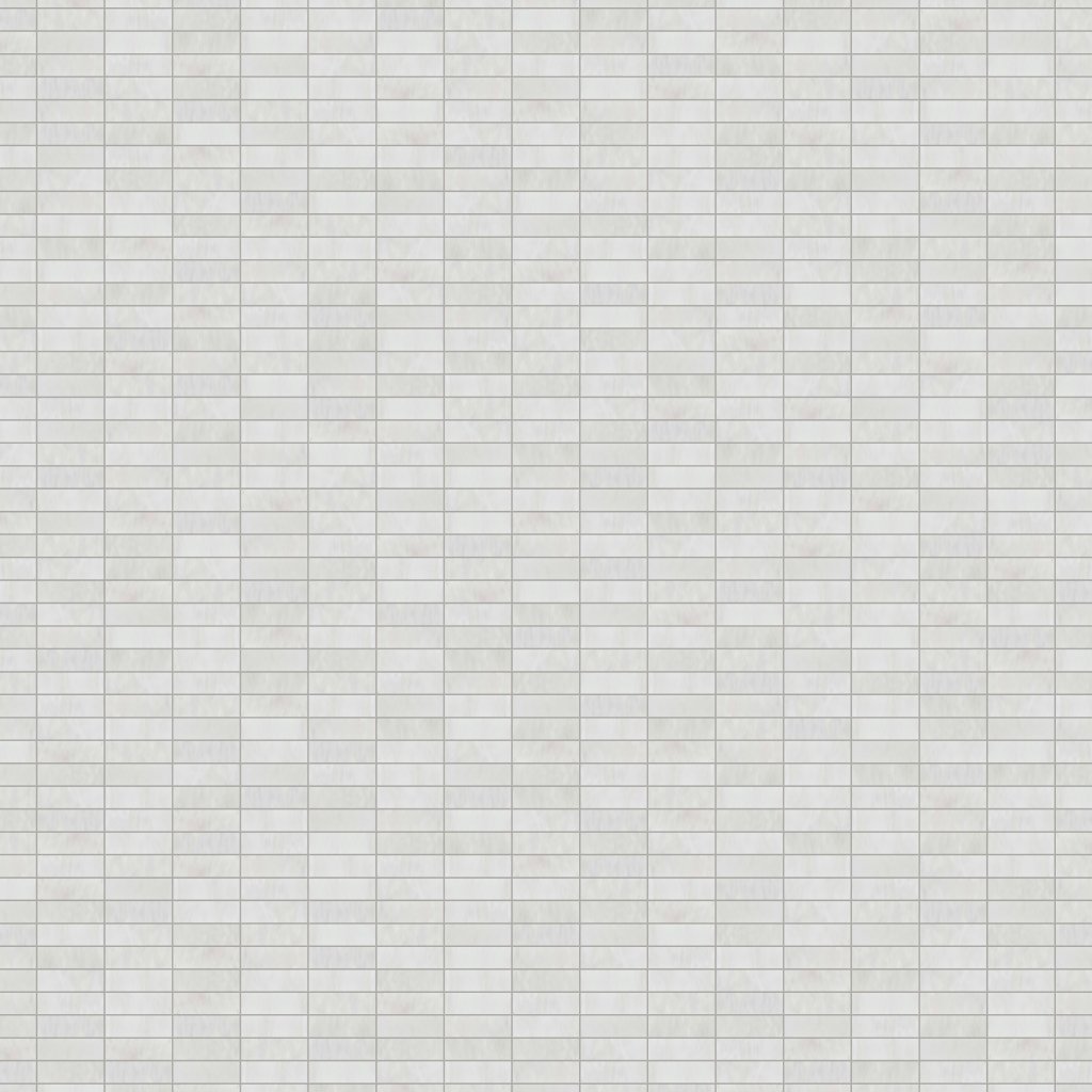 Marble Systems Iceberg Honed 5/8x3 Marble Mosaic 12x12 - Iceberg
