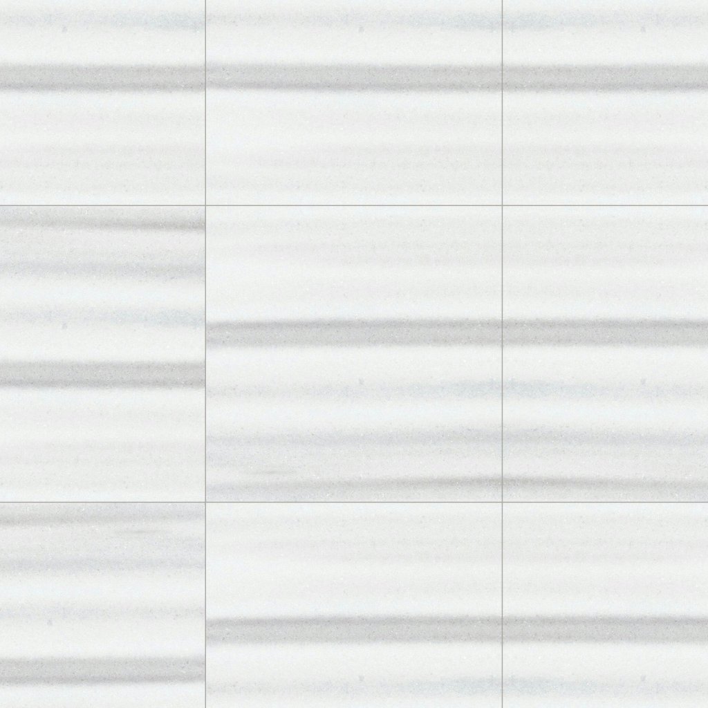 Marble Systems Frost White Polished Marble Tile 24x24 - Frost White