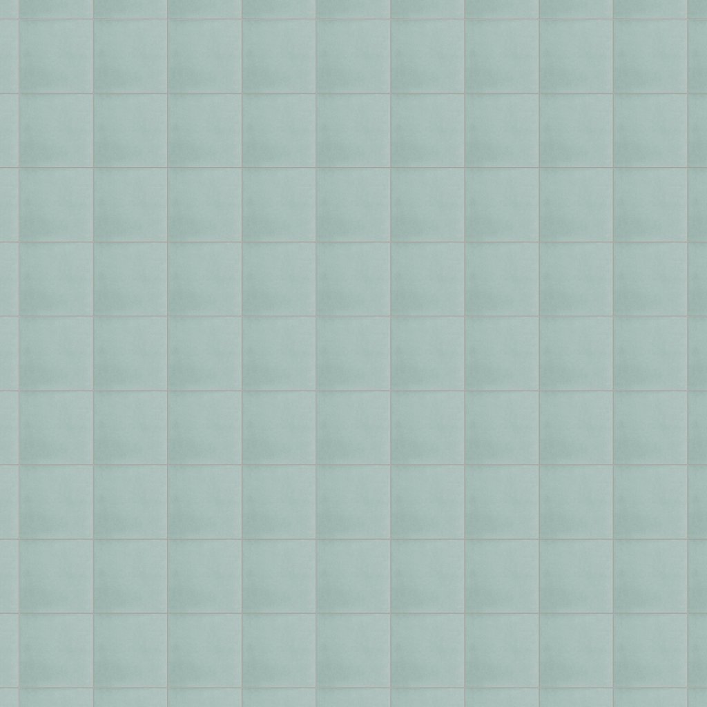 Marble Systems Witty Green Glossy Ceramic Tile 6x6 - Witty Green