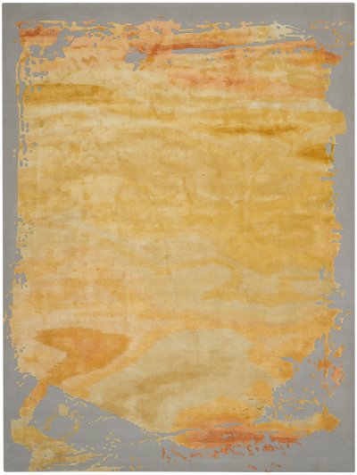 Nourison Home Nourison Prismatic PRS19 2' x 3' Grey Gold Modern Indoor Rug - 9'9" x 13'9"