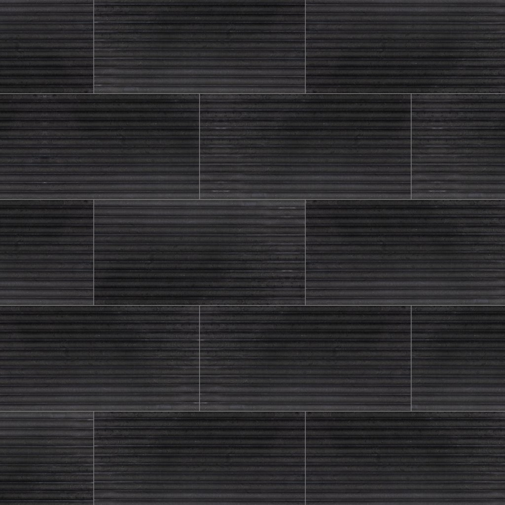 Emser Tile FLUTIQUE NERO HONED - Multicolor