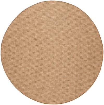Nourison Home Nourison Courtyard COU01 6' x 9' Jute Modern Rug - 5' Round