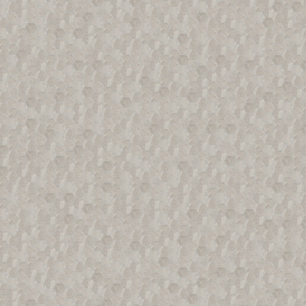 Daltile Prime Stamina Grey, Hexagon, 1 1/2X1 1/2, Matte - Stamina Grey