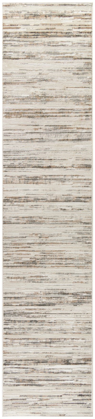 Nourison Home Nourison Serenity Home SRH03 4' x Round Ivory Beige Modern Indoor Rug - 2'2" x 6'