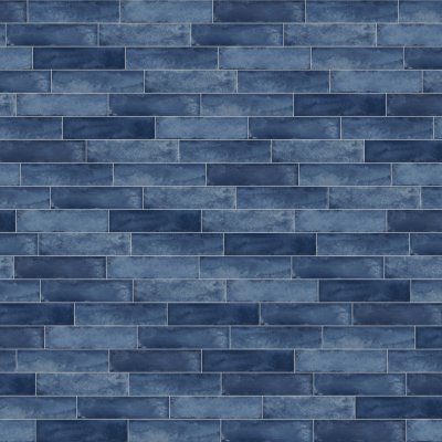 Qualis Ceramica Grand Cayman 3x12 West Bay Blue - Random Length