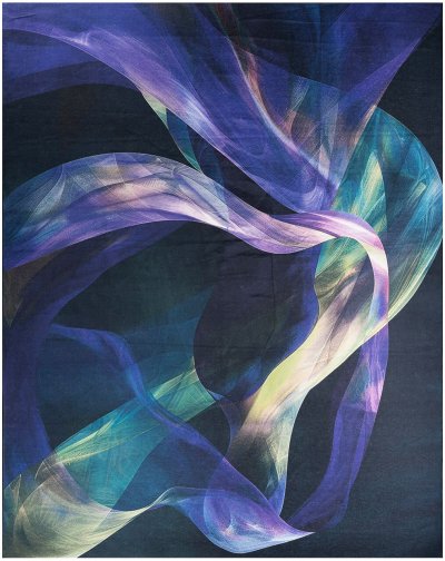 Nourison Home Nourison Nourison Washables NWB16 2'2" x 8' Blue Multicolor Modern Indoor Rug - 9'2" x 12'
