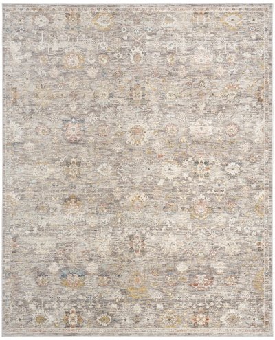Nourison Home Nourison Antique Fusion ANF05 9' x 11'10" Grey Vintage Indoor Rug - 3'11" x 5'10"