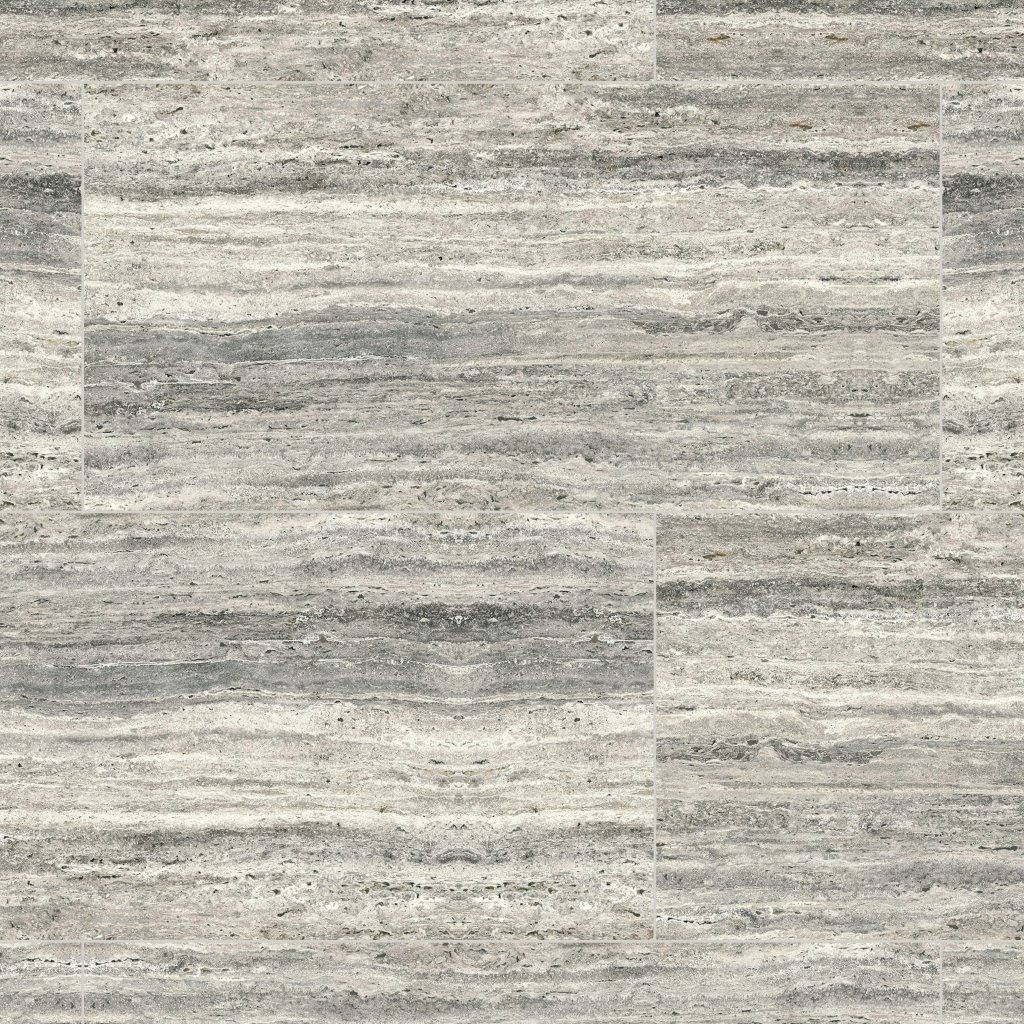 Qualis Ceramica Royal Stoneworks 24X48 Regal Grey Vein Org