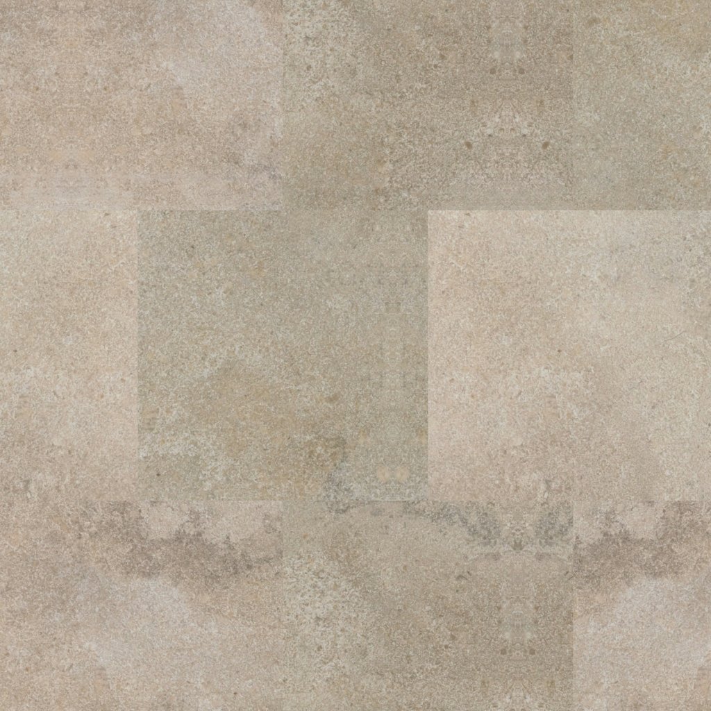 Daltile Haddonstone Atlas, Square, 24X24, Crosscut, Stepwise, Matte - Atlas