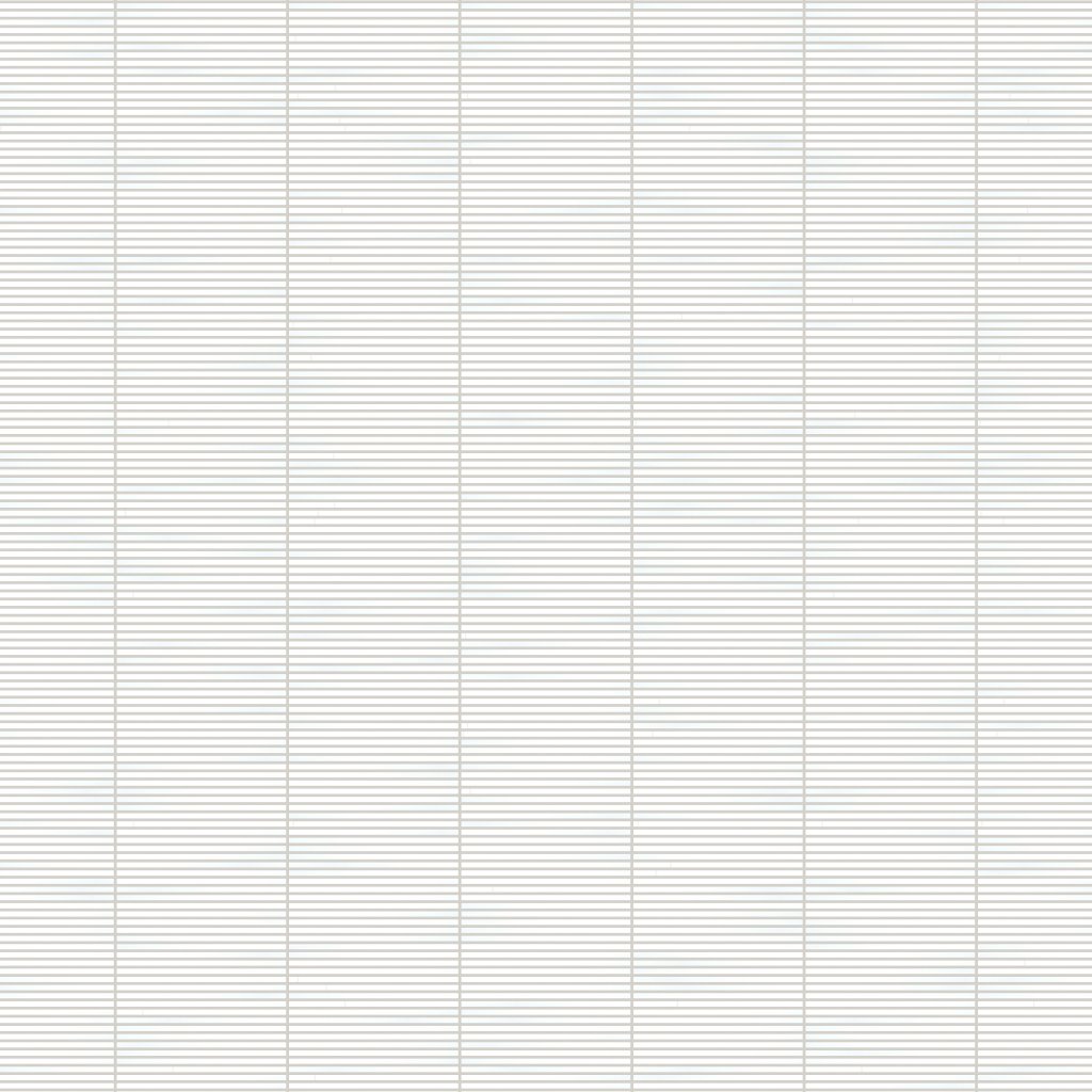 Qualis Ceramica Sausalito 0.39X9 White Matt Trim